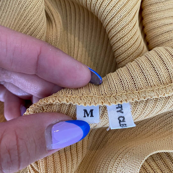 Chloe Yellow Lace Sleeve Cardigan - Picture 5 of 5